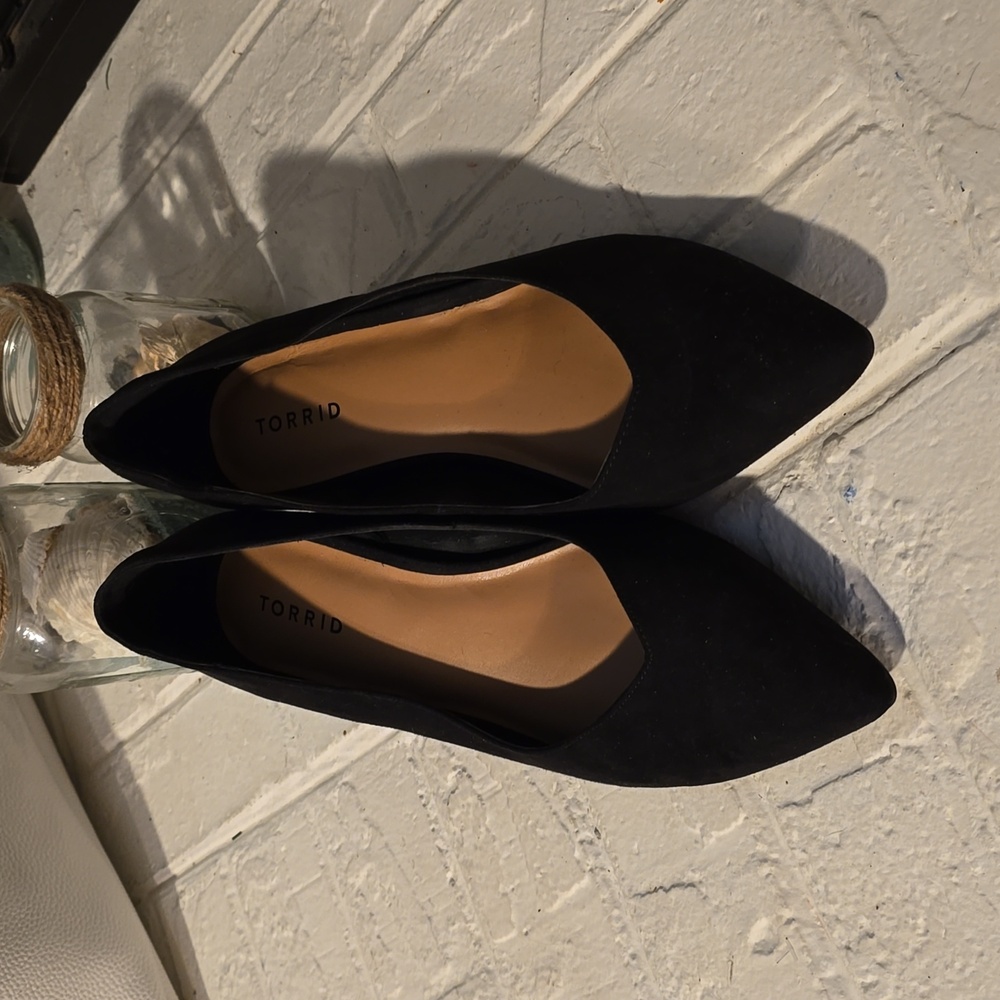 Black Suade Pump Torrid